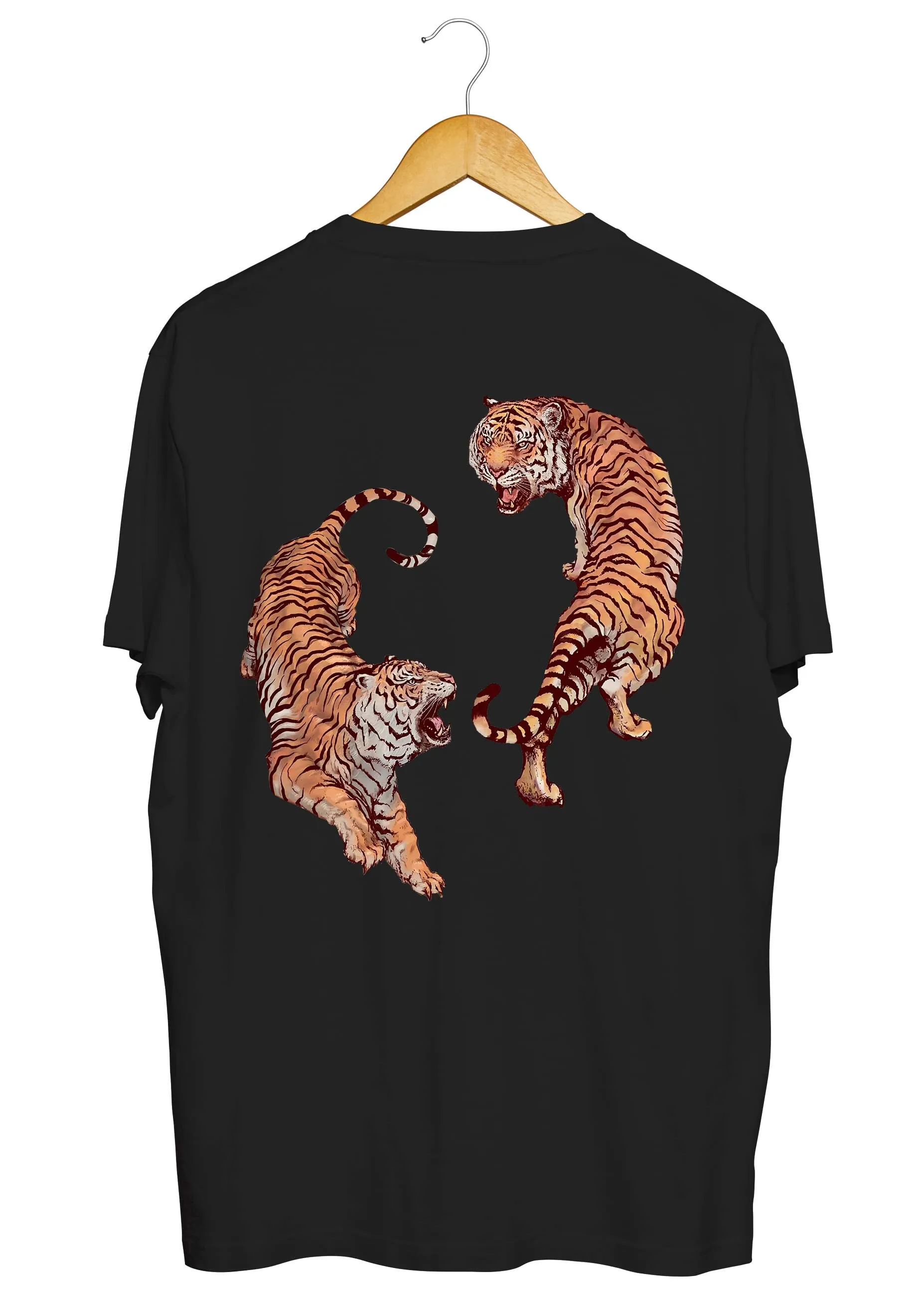 Roaring Tiger Plus Size T-Shirt