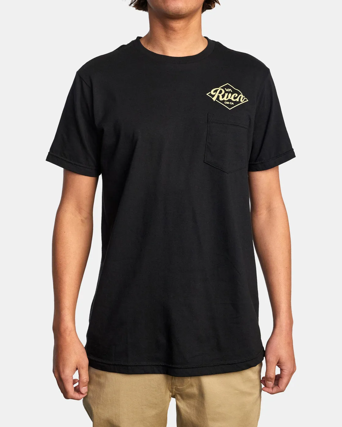 RVCA Plate Tee - Black