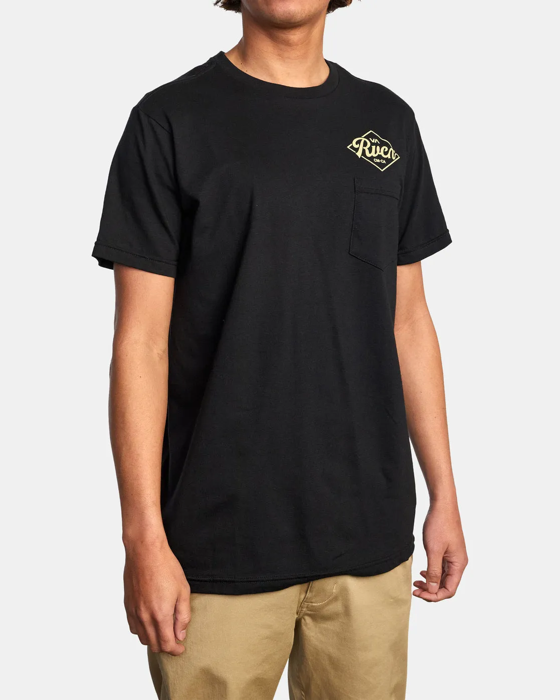 RVCA Plate Tee - Black