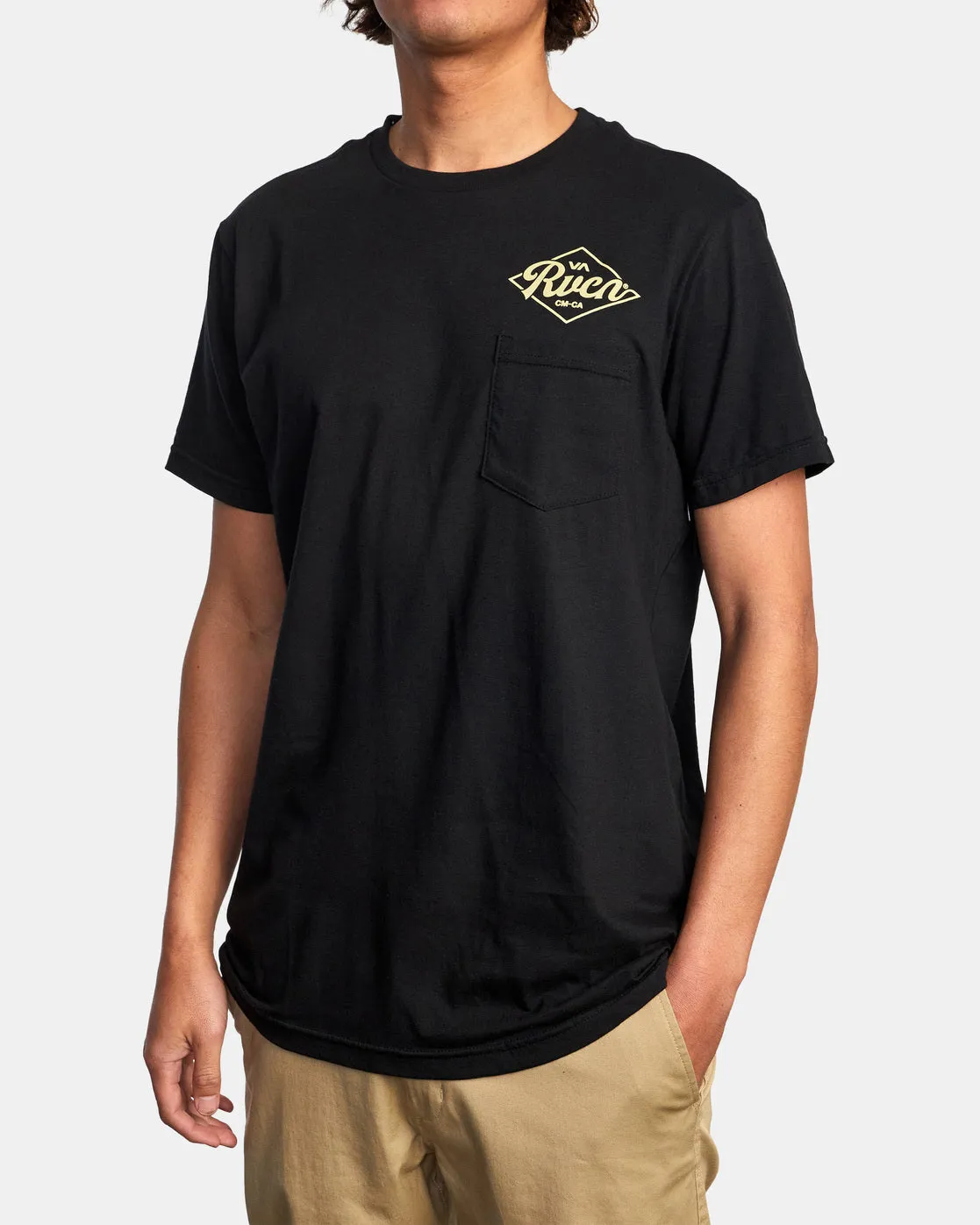 RVCA Plate Tee - Black