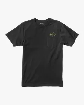 RVCA Plate Tee - Black