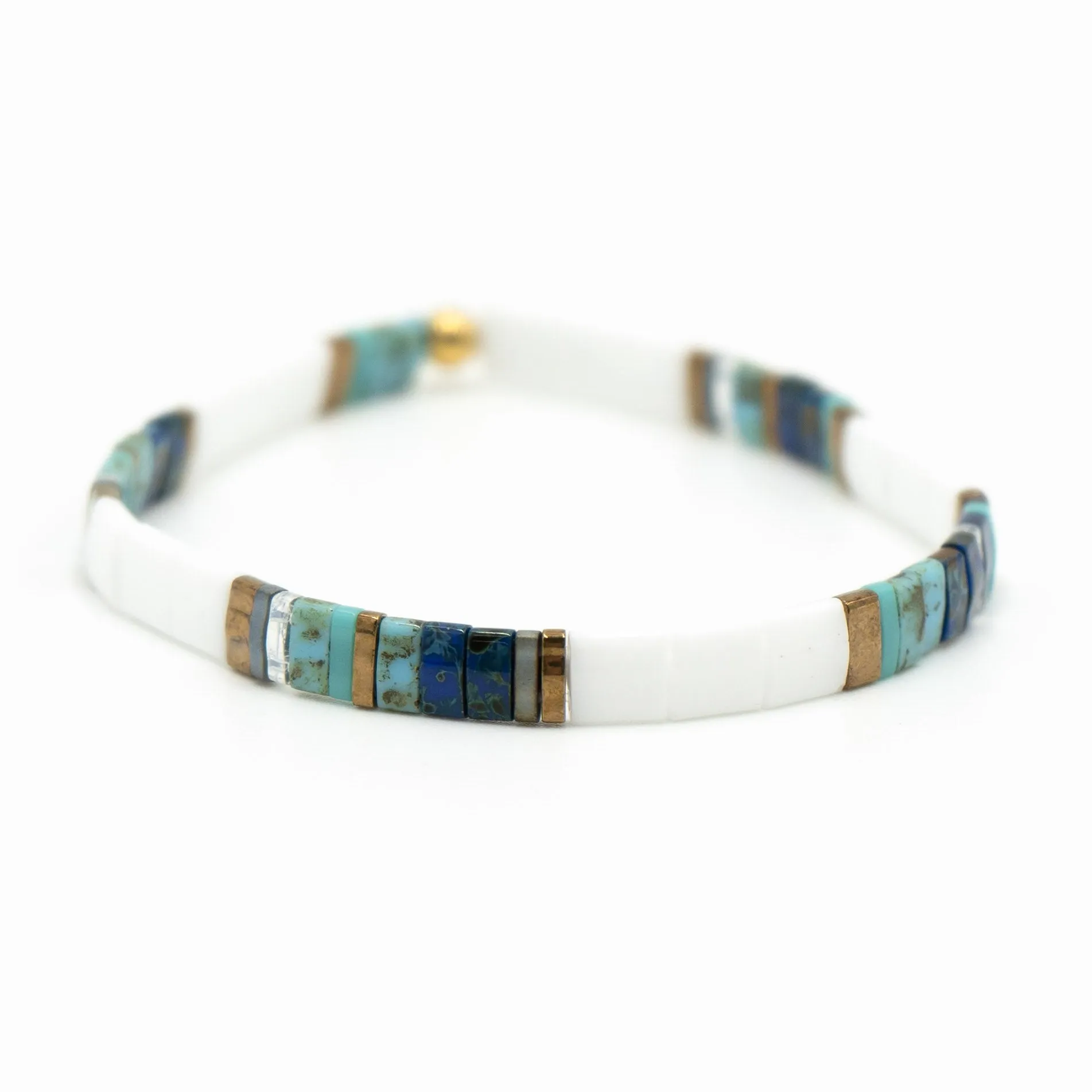 SHORES OF MAINE - Tila Bead Bracelet | Single