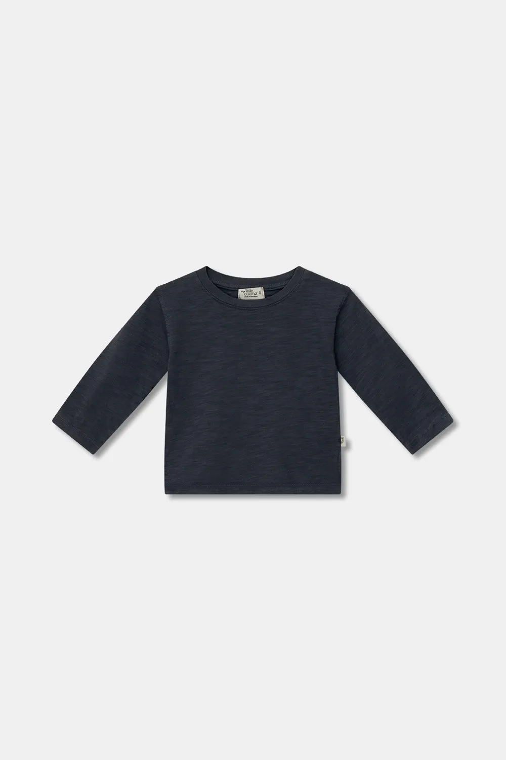 Slub baby long sleeves T-shirt