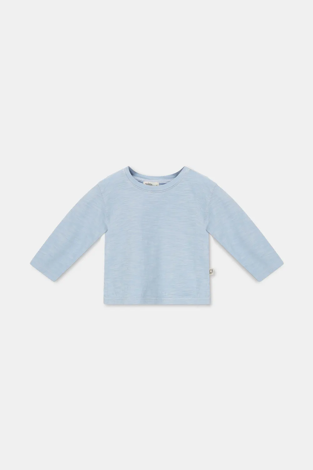 Slub baby long sleeves T-shirt