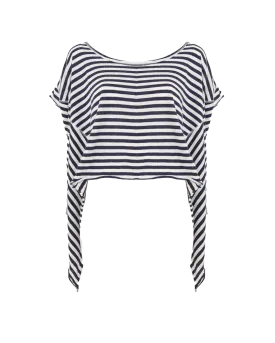 Striped Angel T-Shirt in Navy Combo