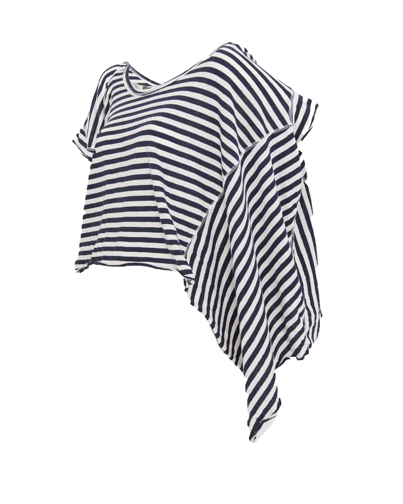 Striped Angel T-Shirt in Navy Combo