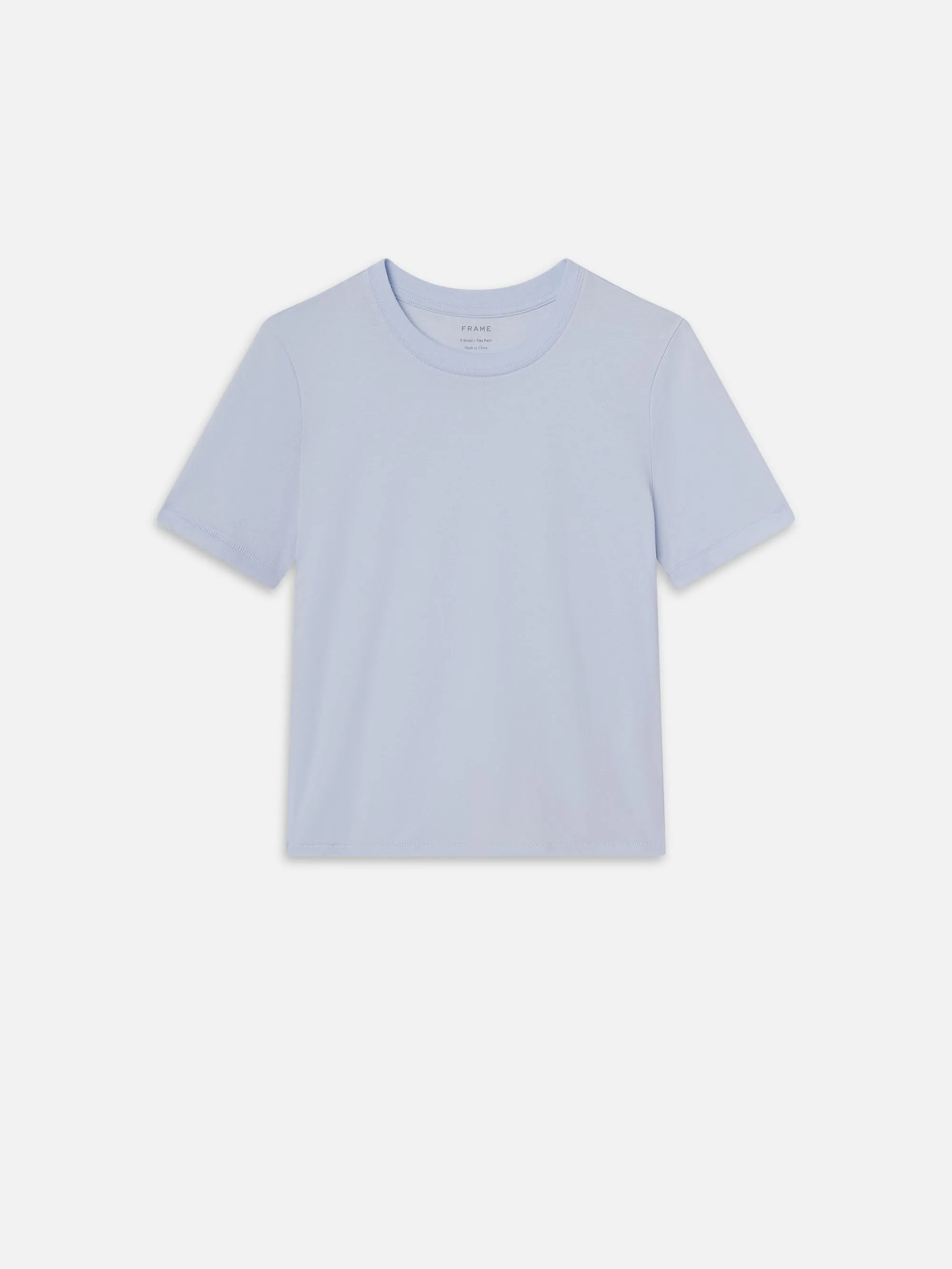 The Baby Tee -- Light Chambray