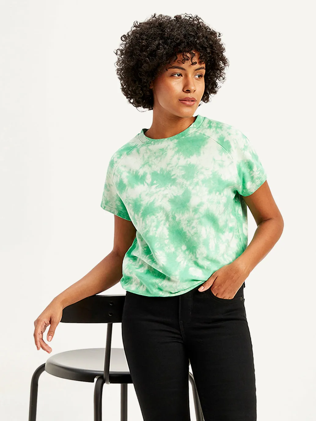 Women's Solid Regular Fit T-Shirt