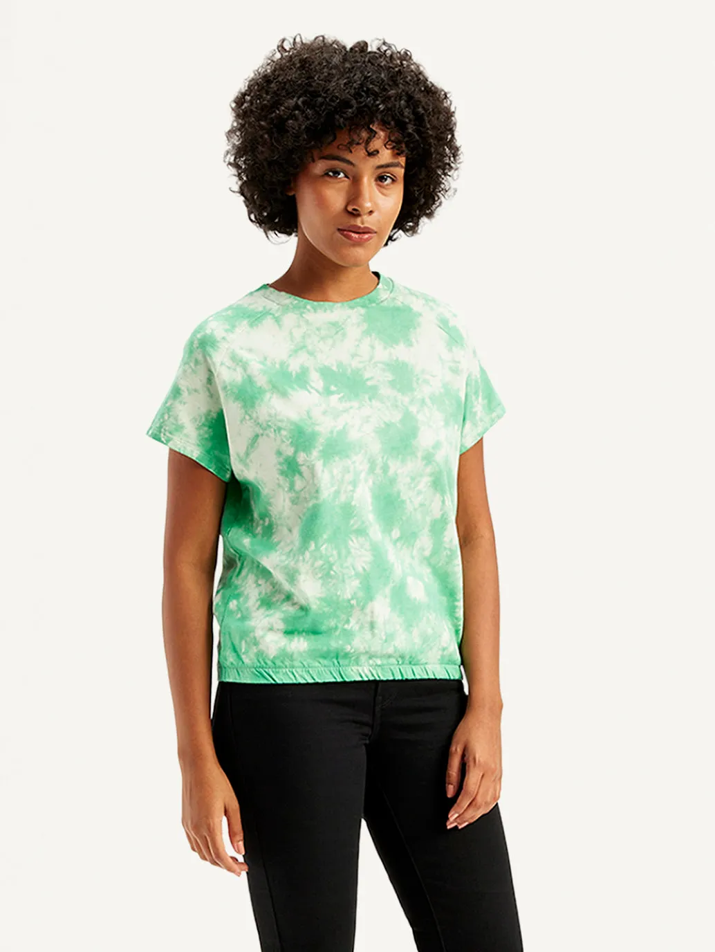 Women's Solid Regular Fit T-Shirt