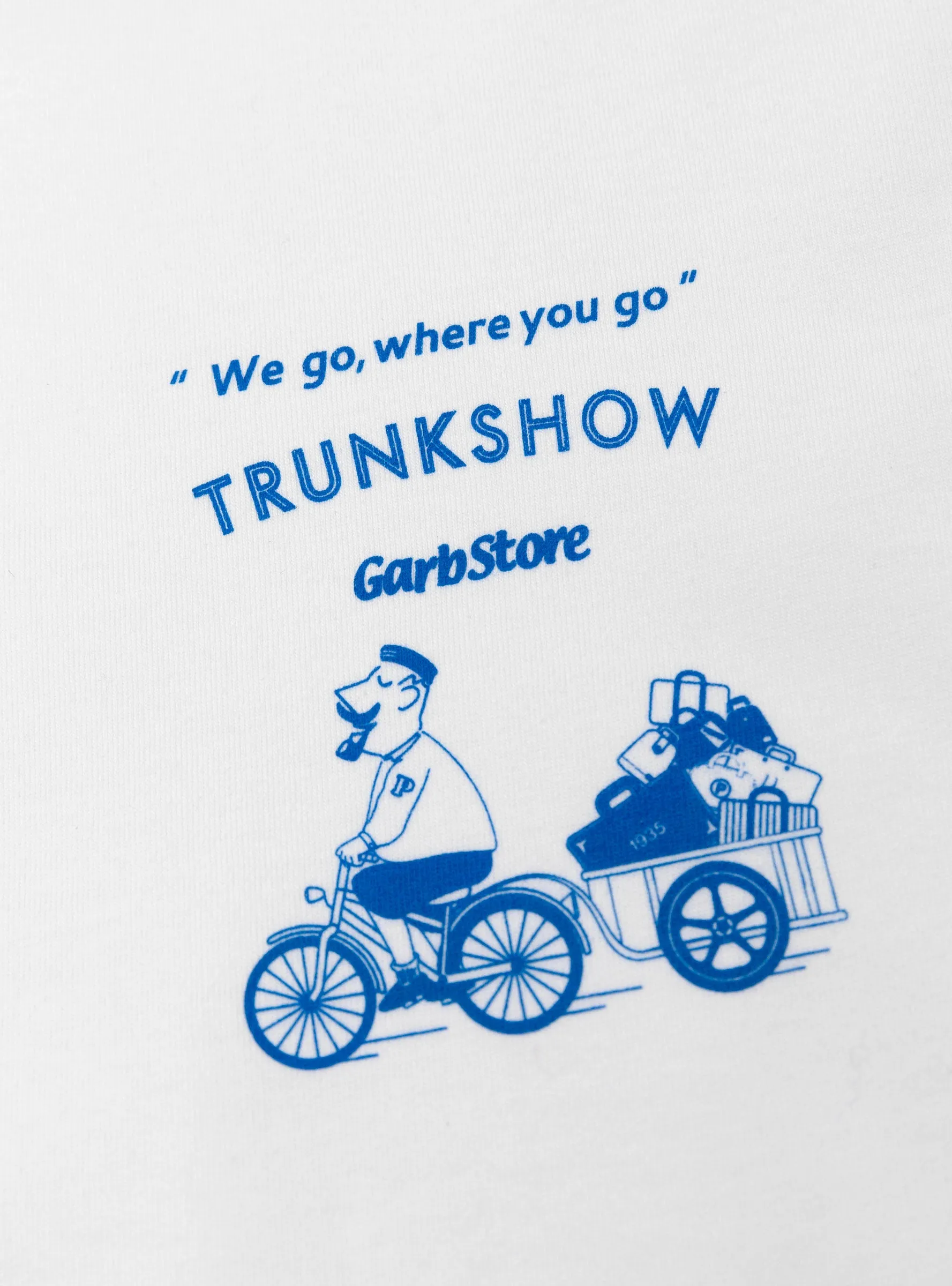 x Garbstore Trunkshow T-Shirt White